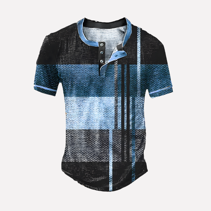Heren Waffle Breisel Casual T-shirt