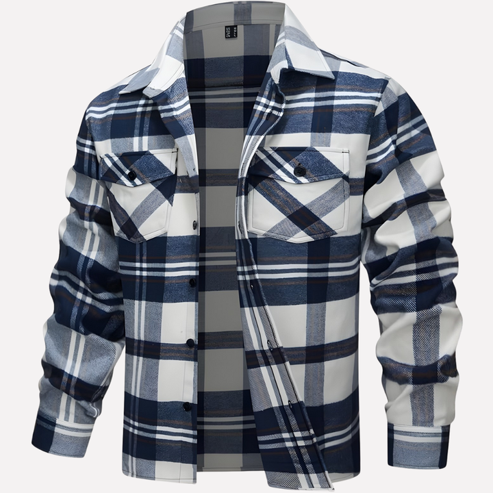 Heren Plaid Flanellen Shirt