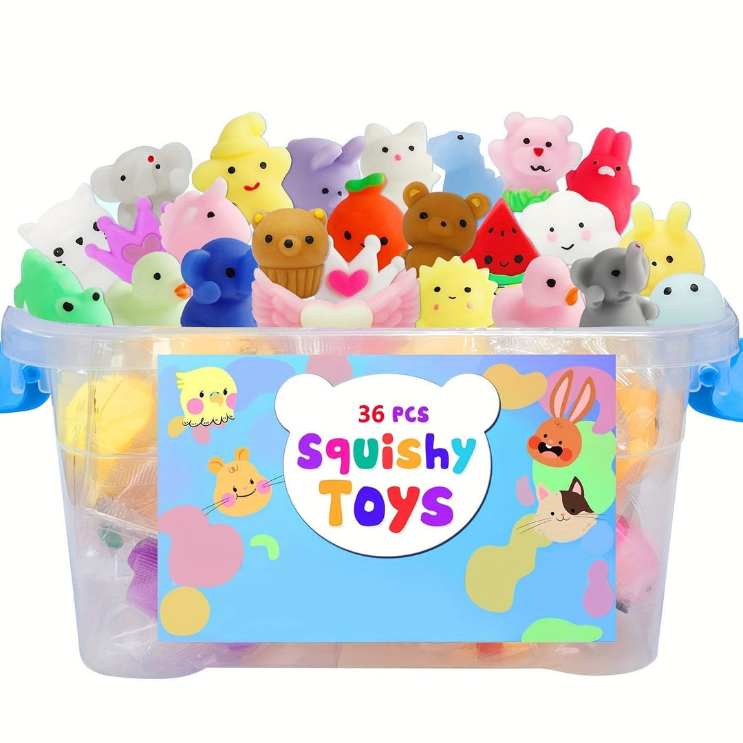 36 schattige squishy-dierenspeeltjes - KawaiiKnijpjes