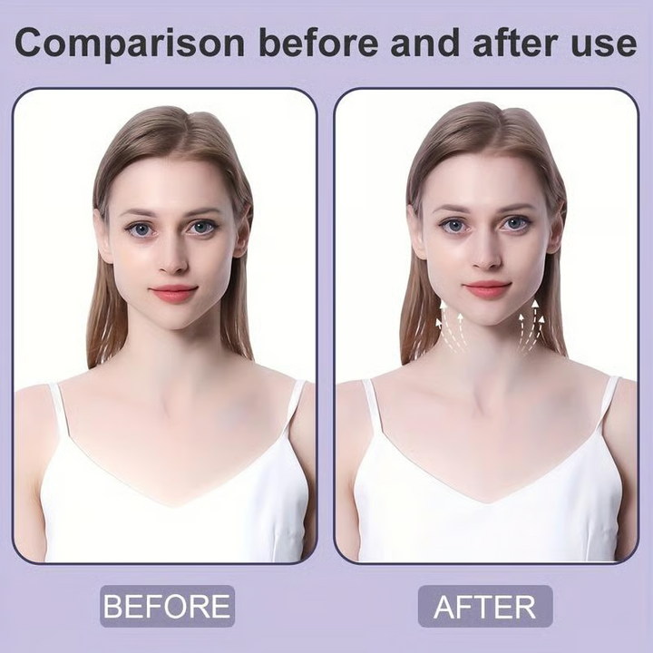 Directe halsliftingtape – onzichtbare, pijnloze contouring