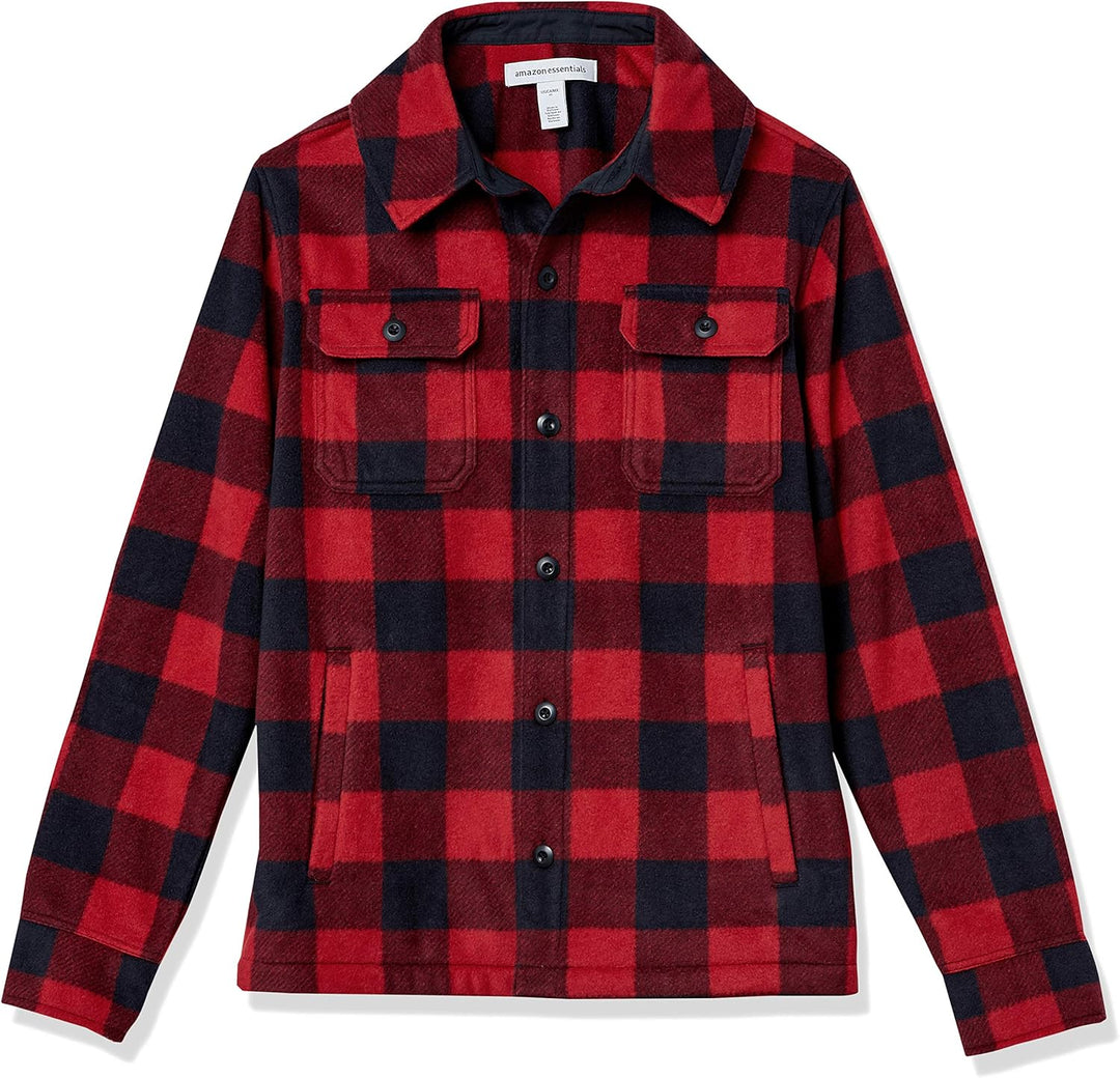 Fleece overshirt voor heren, voorjaar 2026 – Max