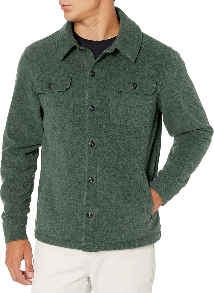 Fleece overshirt voor heren, voorjaar 2026 – Max
