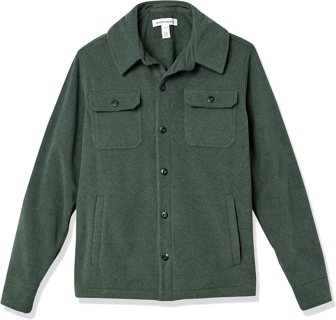 Fleece overshirt voor heren, voorjaar 2026 – Max