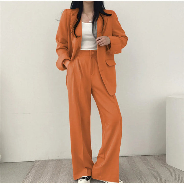 Tweedelige Blazer Set Dames