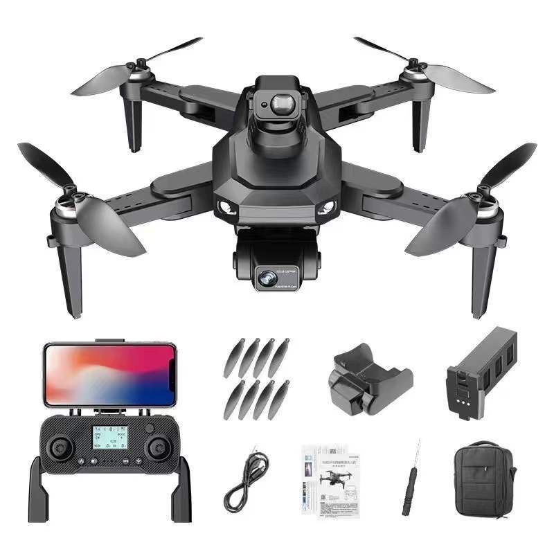 Cameradrone quadcopter 8K 3-assige gimbal opvouwbaar draagbaar GPS fotografie