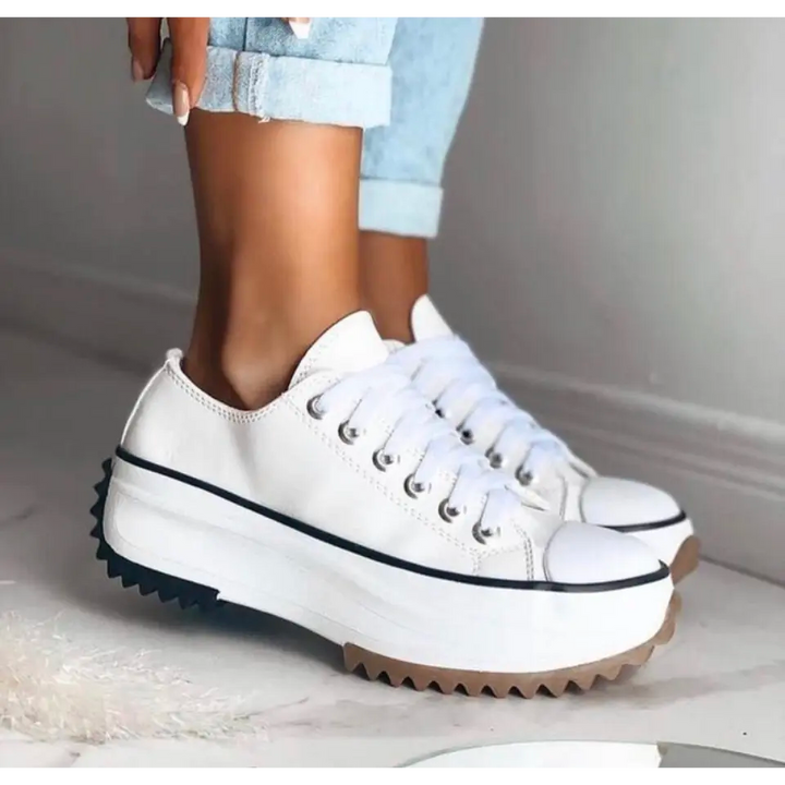 Sneakers met dikke zool voor dames - Brenda