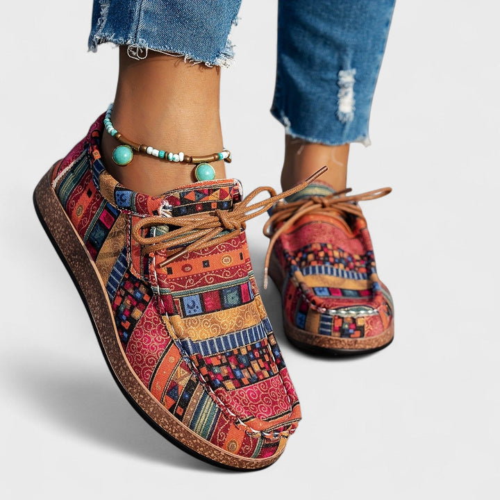 Kleurrijke comfortsneakers