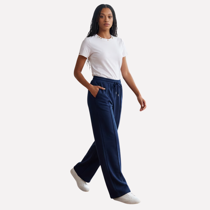 Vrouwen Wijd Pijp Sweatpants