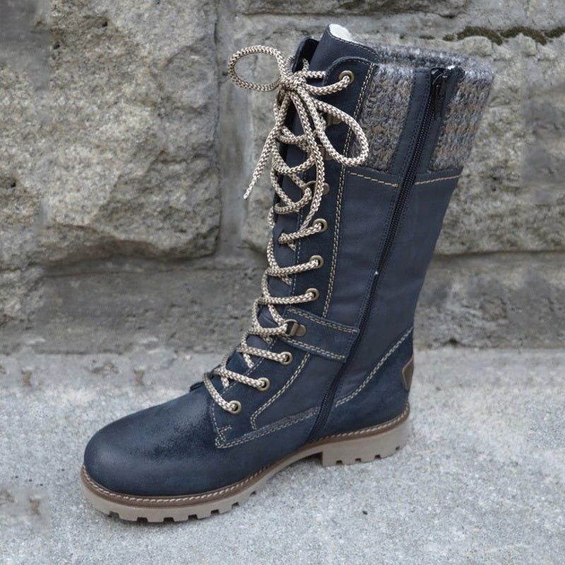 Stijlvolle Hoge Dames Winterlaarzen - Nora