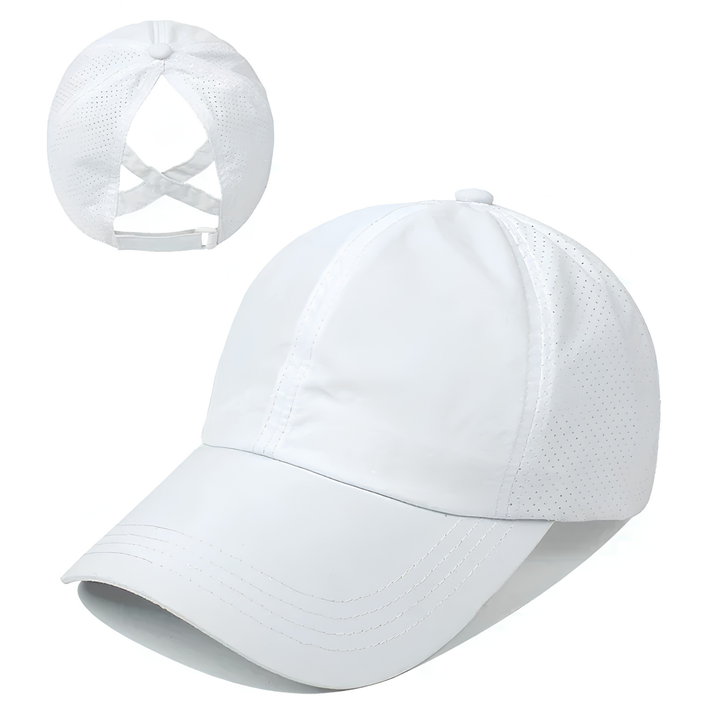 Ademende unisex mesh sport baseballpet met verstelbare pasvorm