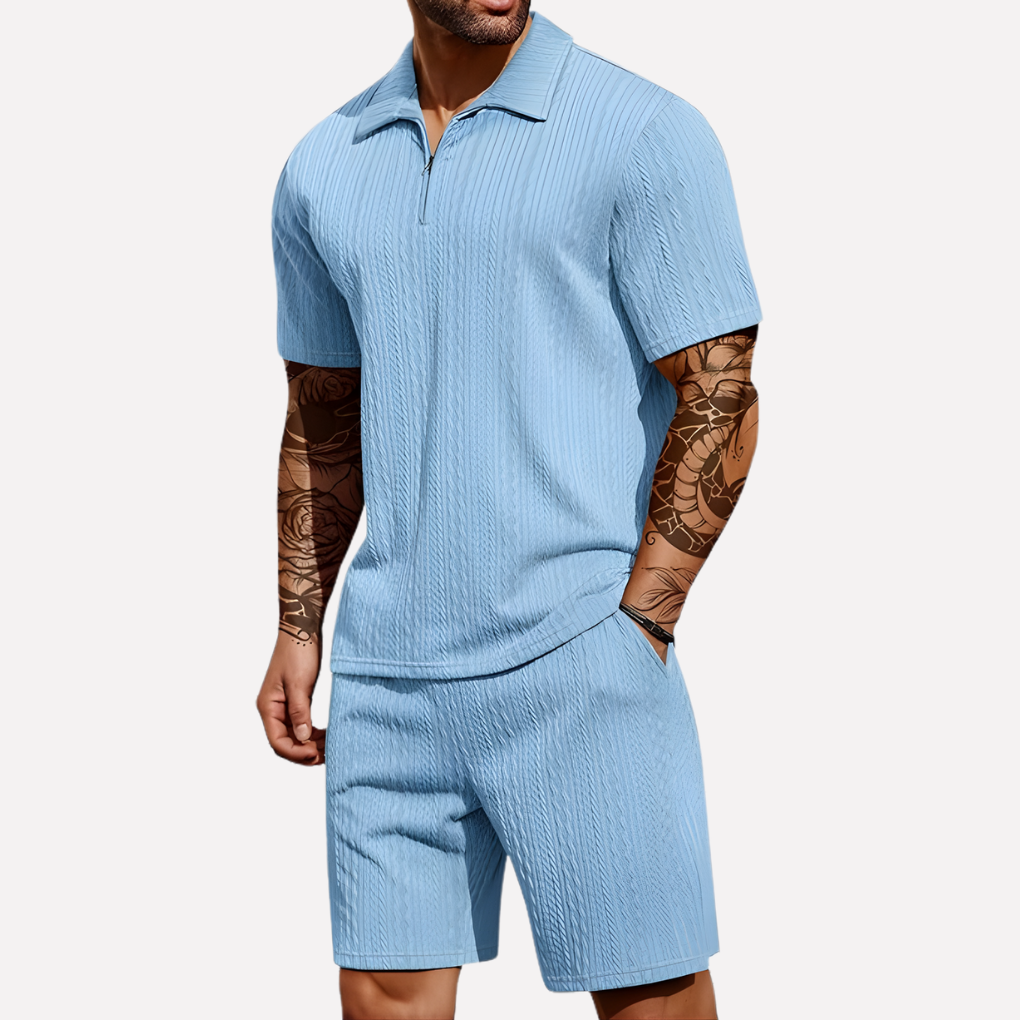 Heren 2-delige Casual Set