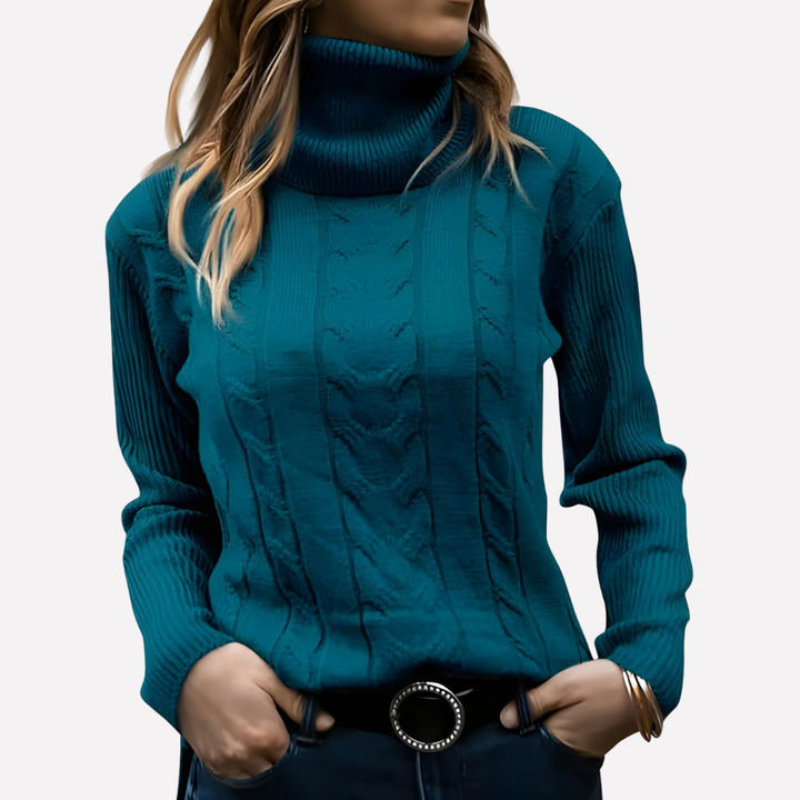Vrouwen Turtleneck Pullover – Relaxed Everyday Style