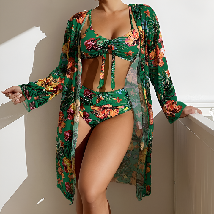 Bikini Set met Verstelbare Bandjes en Comfortabele Pasvorm