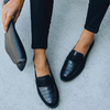 Zwarte damesloafers – Elara