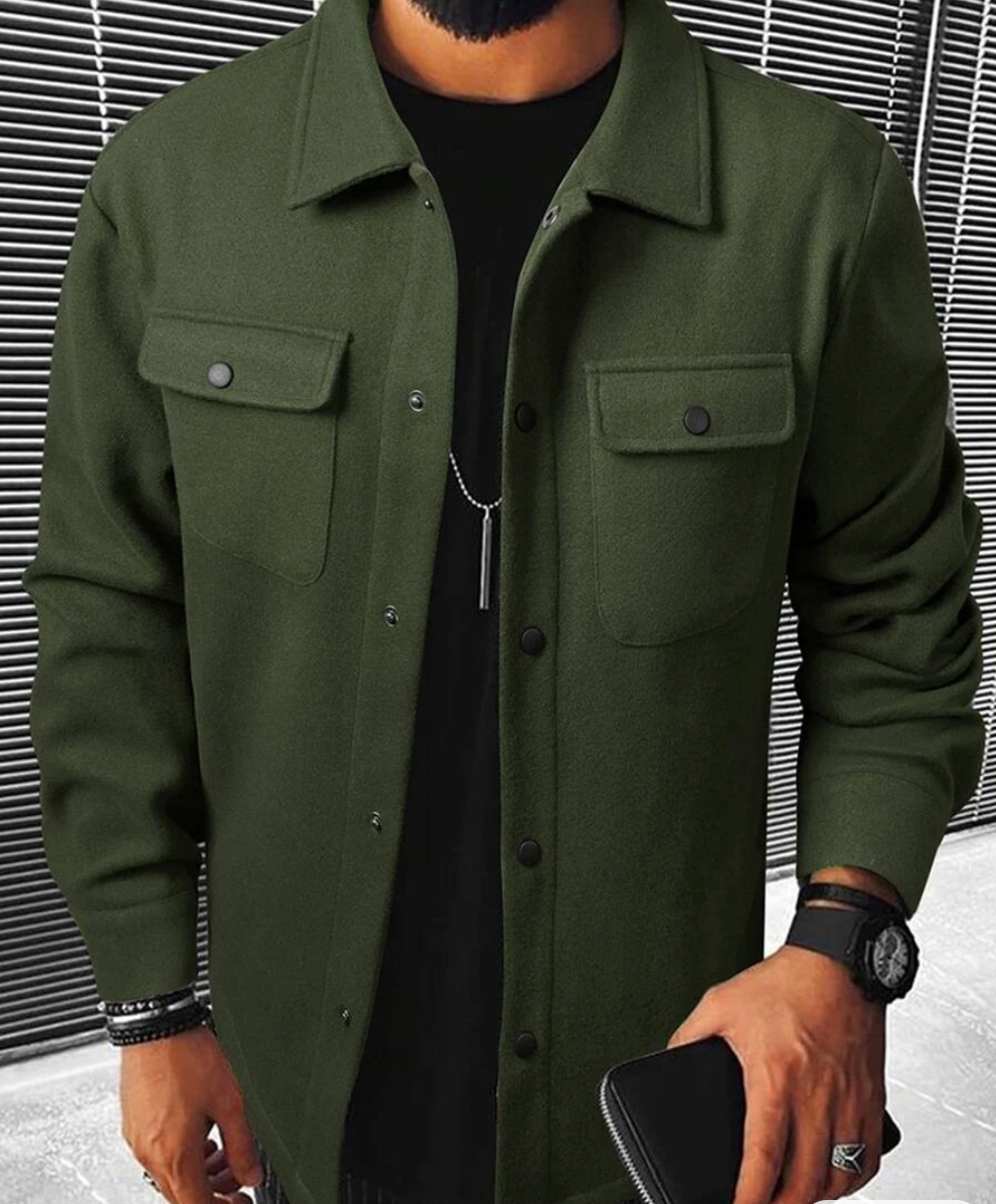 Warm Herenshirt met Zakken – Mateo