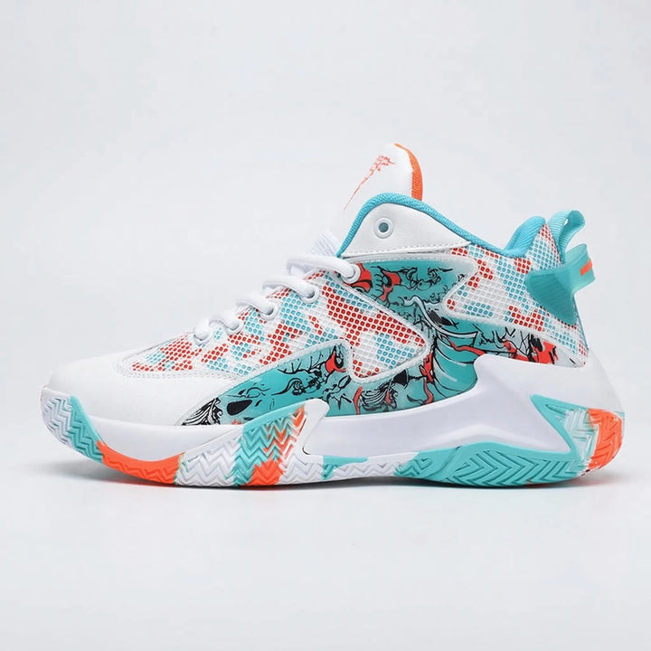 Courttrainer met gedurfde grafische print - Seth
