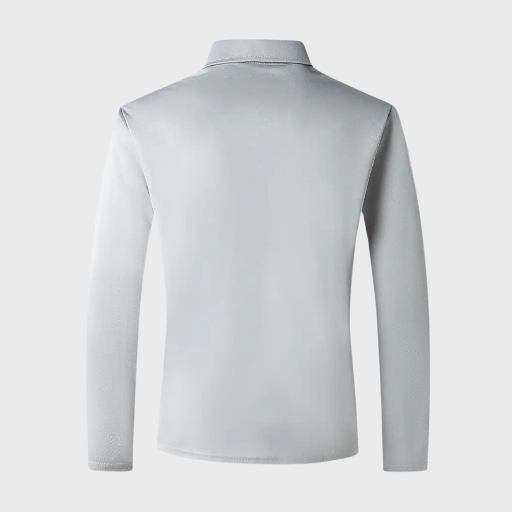 Heren Polo met Lange Mouwen - Oliver