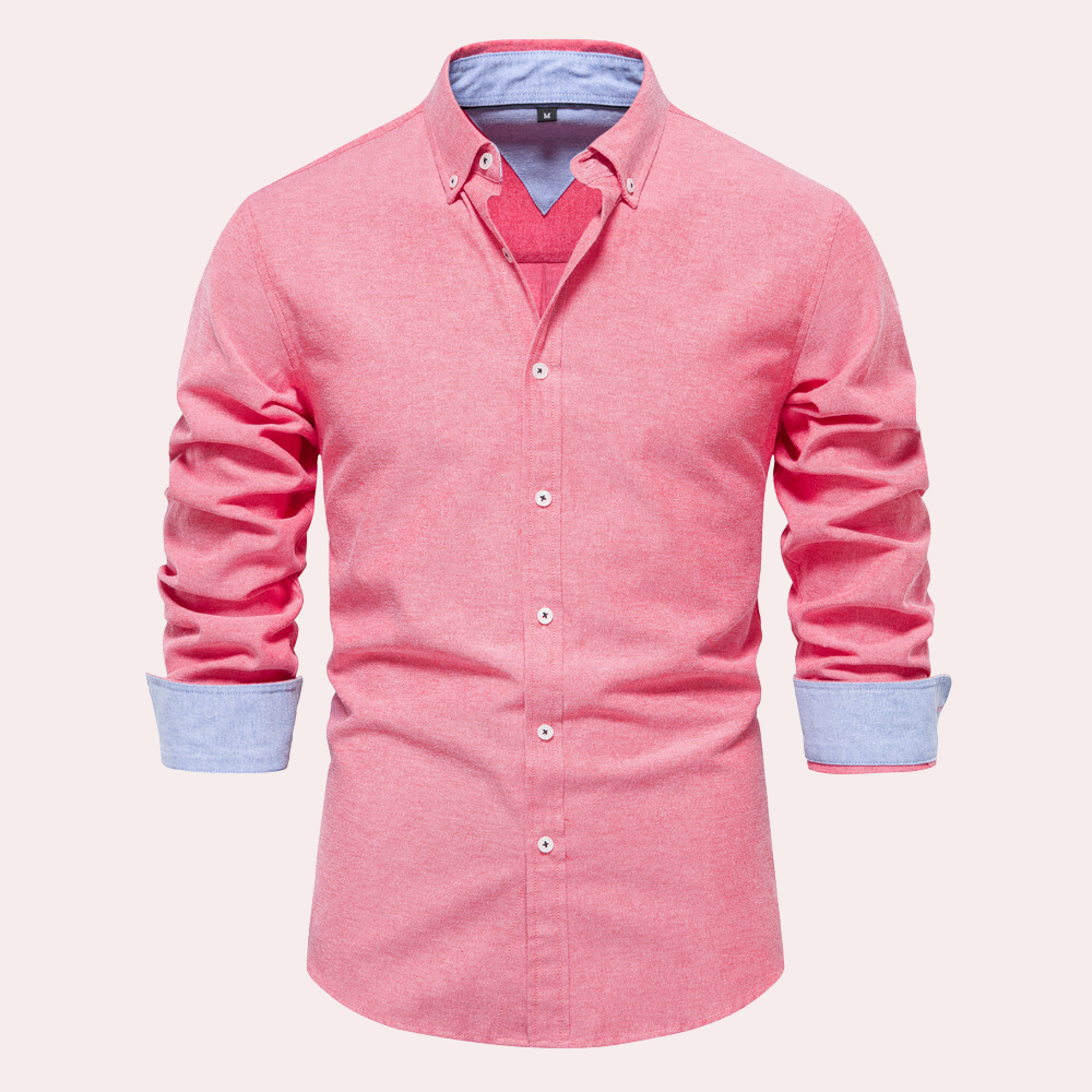 Casual Herenoverhemd met Lange Mouwen - Remy