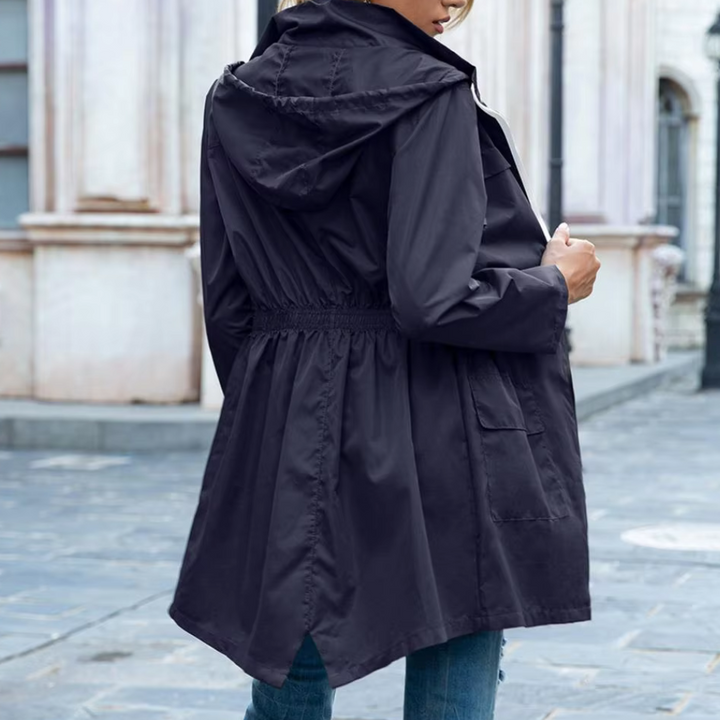 Melanie - Stijlvolle rits-trenchcoat voor vrouwen