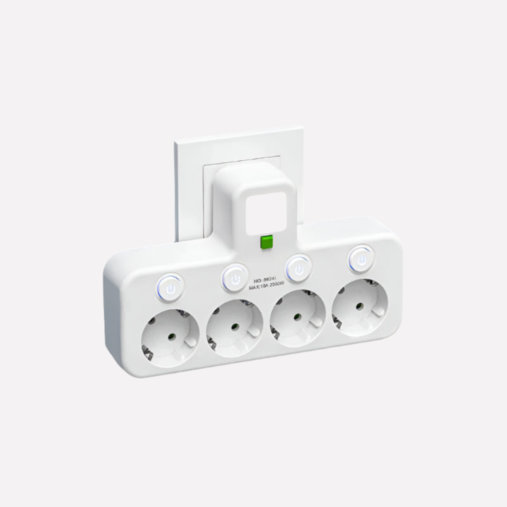 Power Strip met USB- en Type-C-poorten