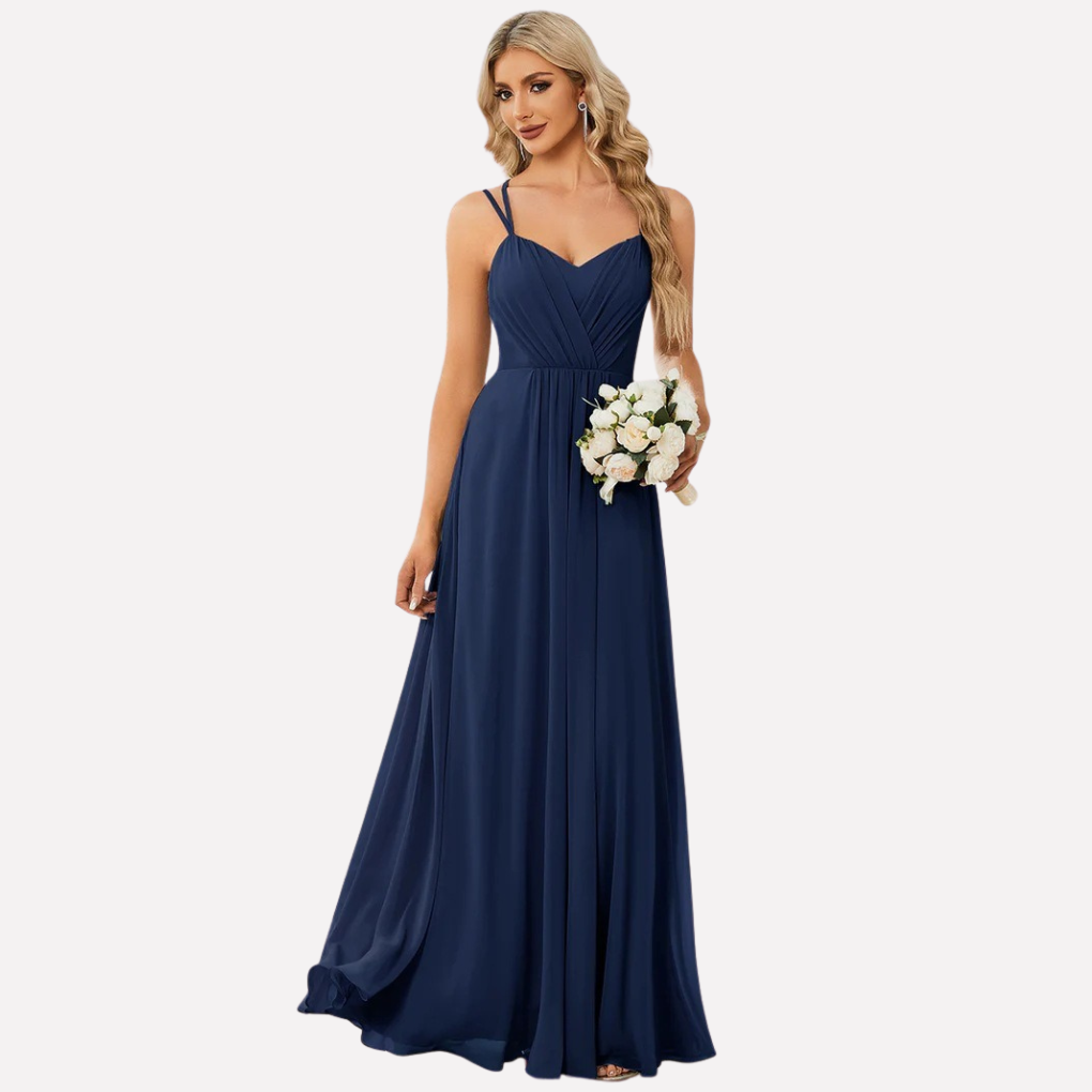 Elegante Damesjurk met Halternek voor een Chique Look