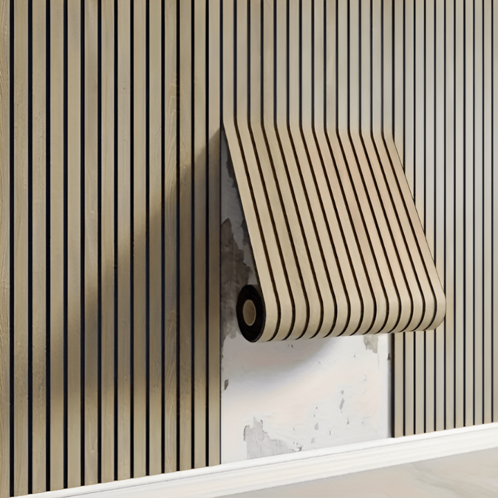3D Zelfklevende Houten Wandpanelen