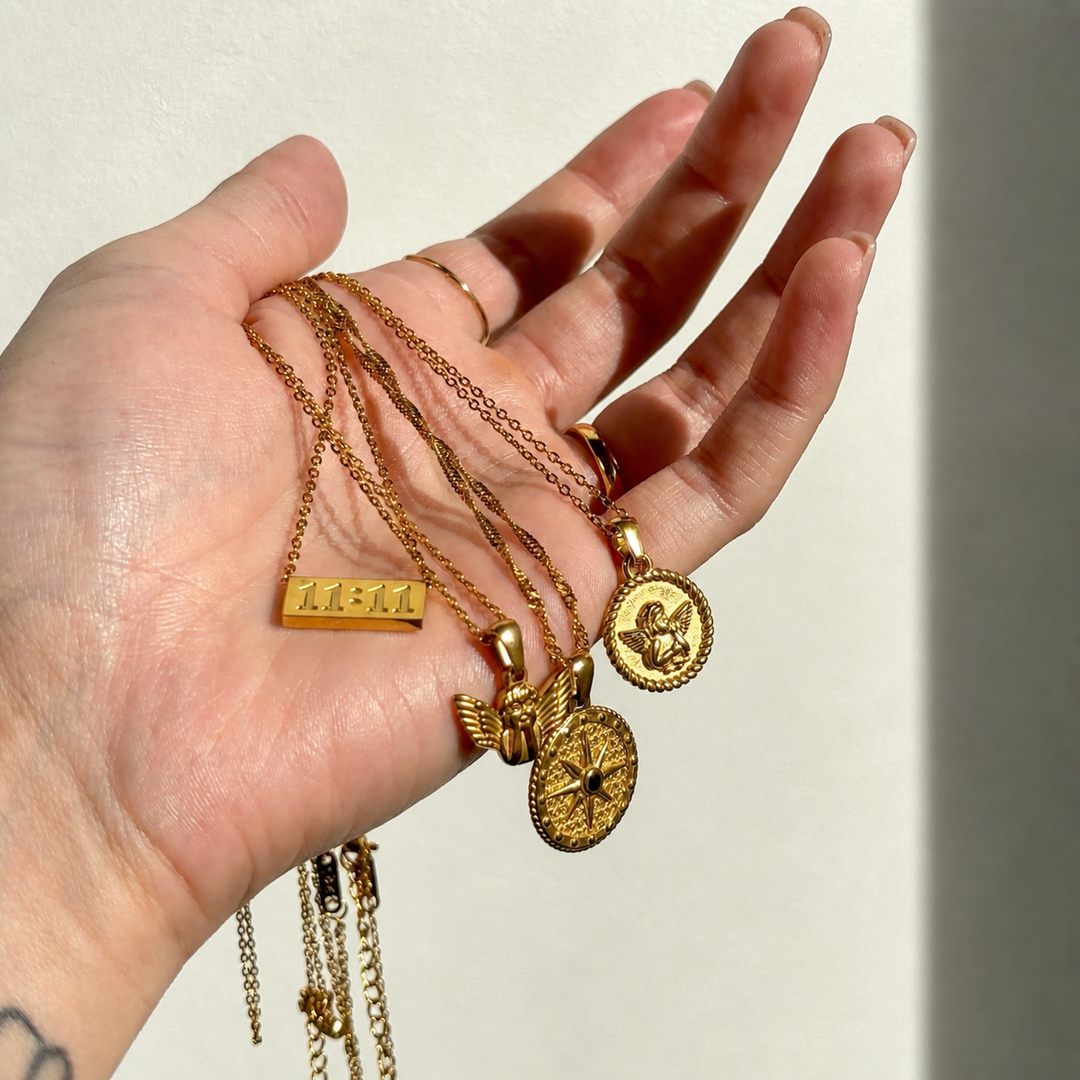 Gouden engelenketting