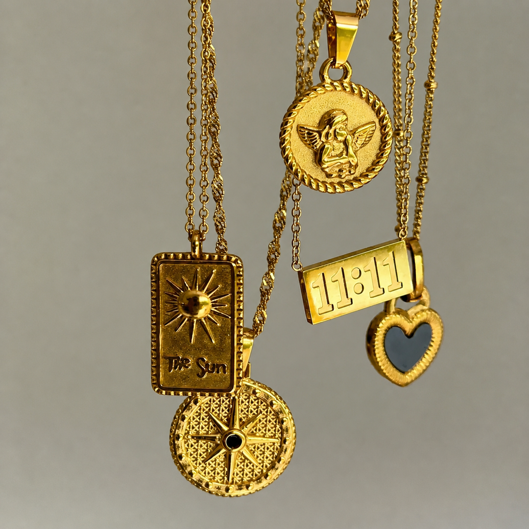 Gouden engelenketting