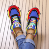 Kleurrijke casual platform sneakers