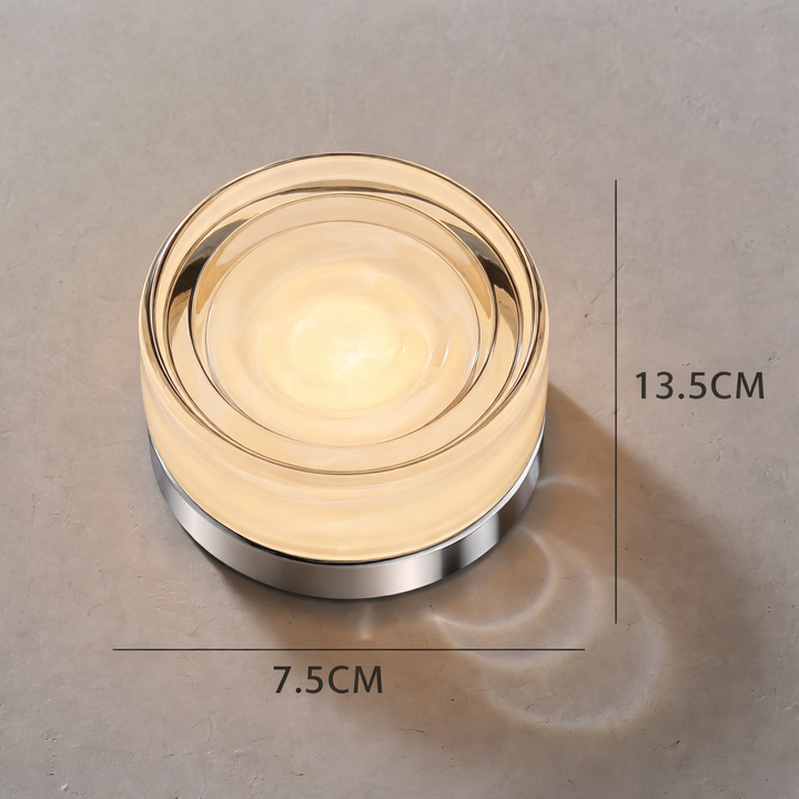 Noordse ronde wandlamp – moderne led-wandlamp voor slaapkamer en gang