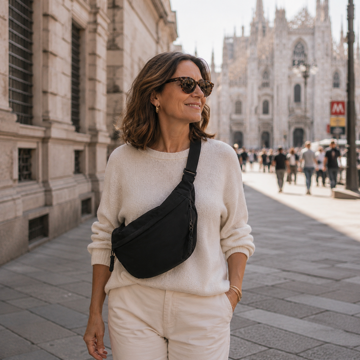 Zwarte schoudertas – elegante crossbodytas voor elke dag