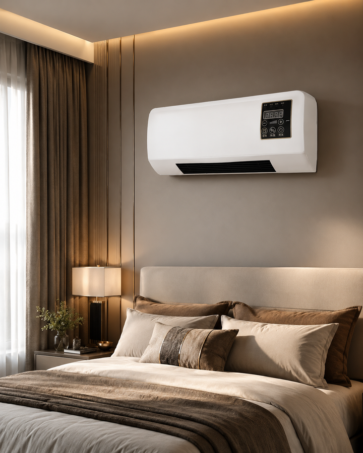 Krachtige airco ventilator - zonder slag - ideaal voor op de slaapkamer