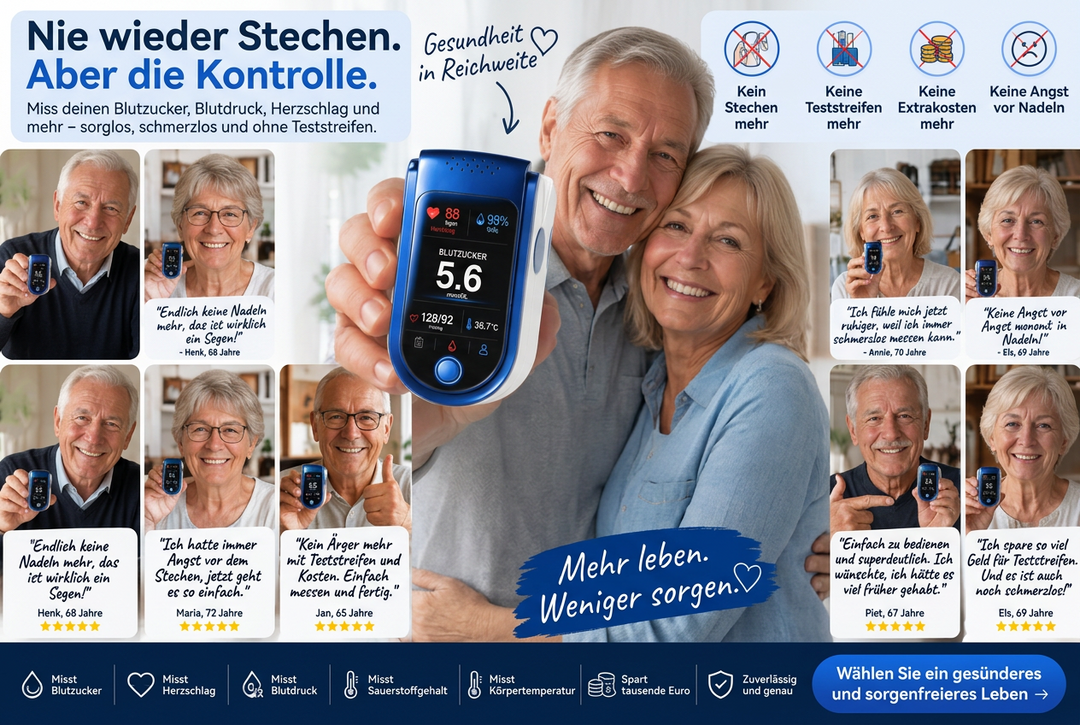 Moeiteloos comfort bij elke dagelijkse gezondheidscontrole