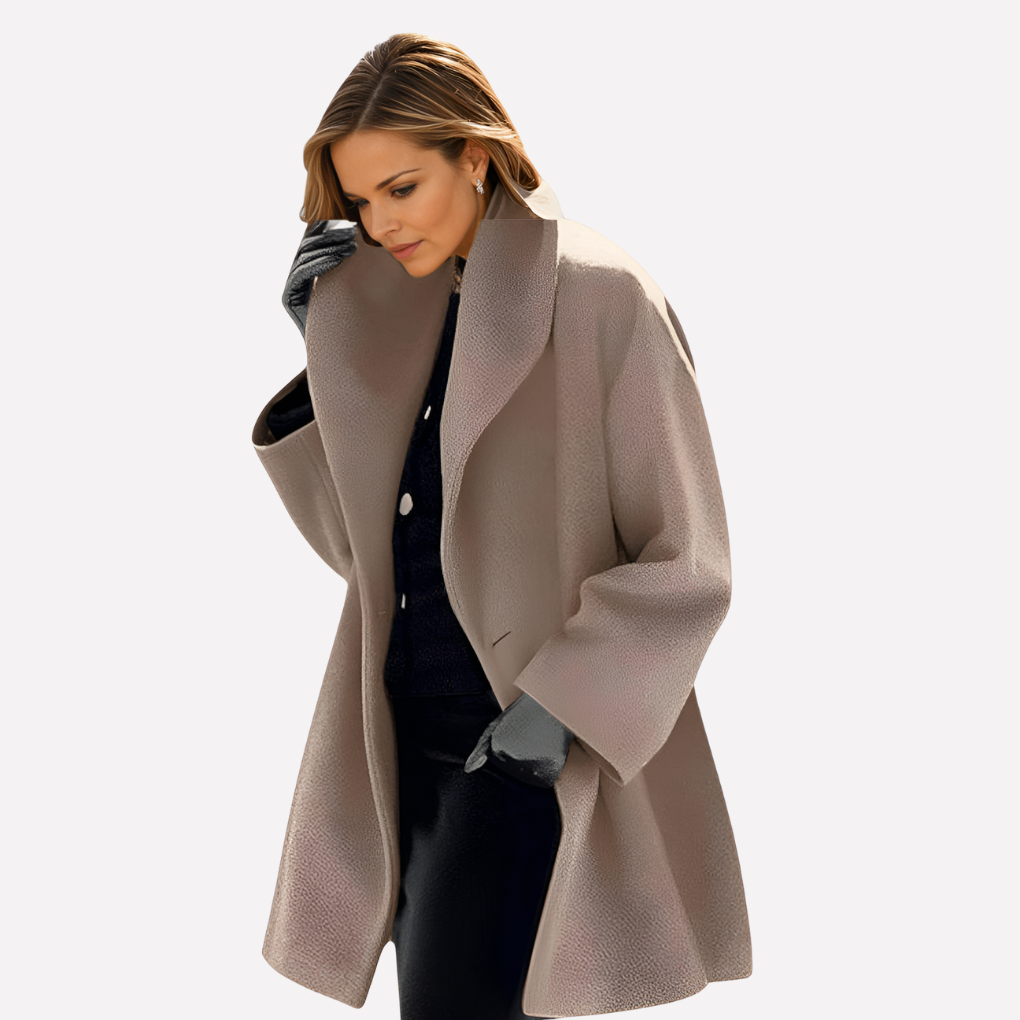 Dames Wijd Kraag Jacket