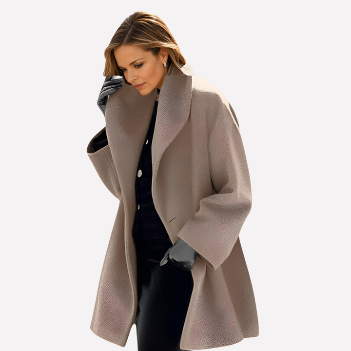 Dames Wijd Kraag Jacket