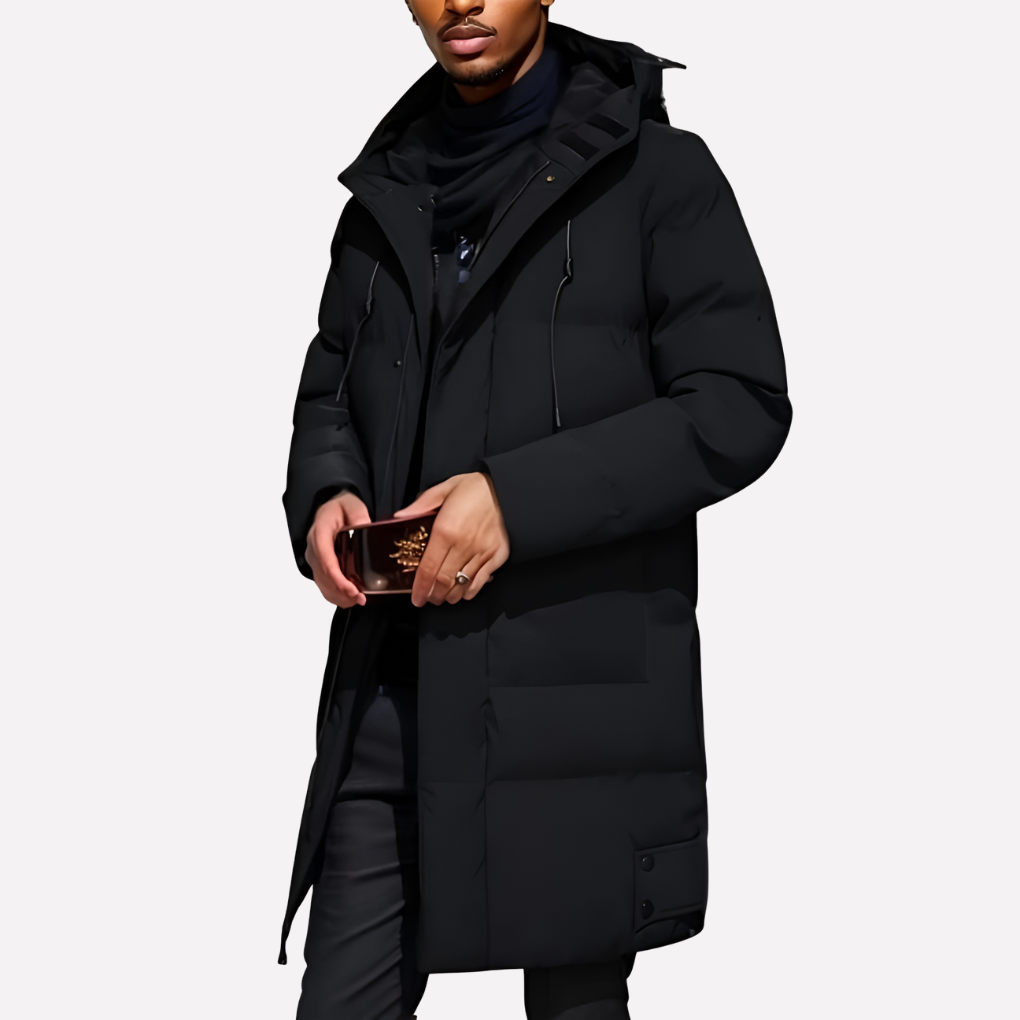 Moderne Heren Winterjas
