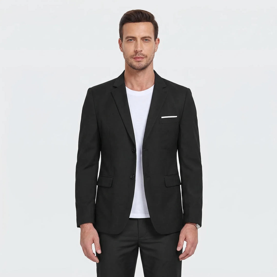 Klassieke herenblazer met ingesneden revers - Laurence