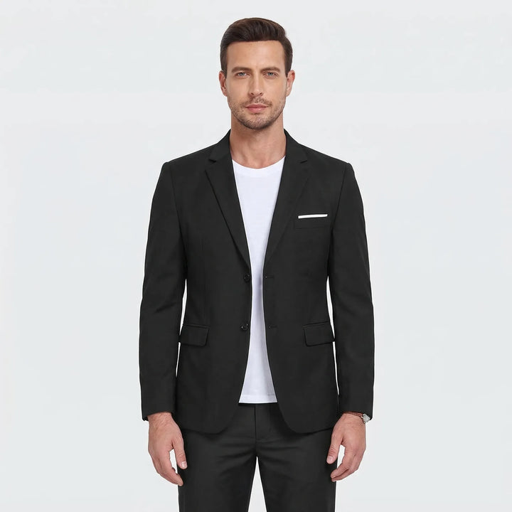 Klassieke herenblazer met ingesneden revers - Laurence