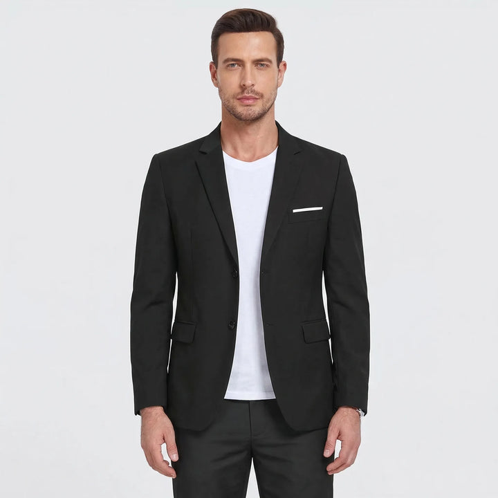 Klassieke herenblazer met ingesneden revers - Laurence