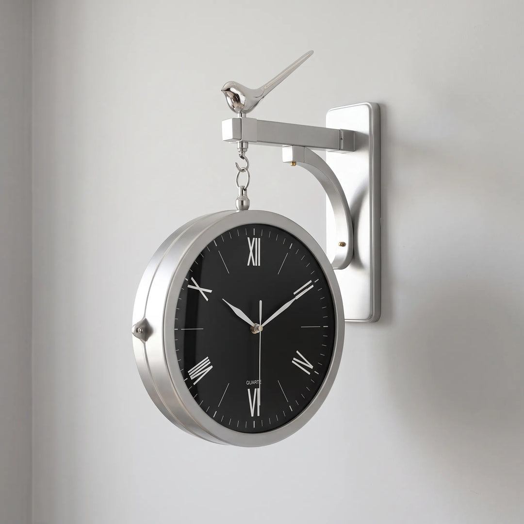 Dubbelzijdige wandklok – ChronoVista