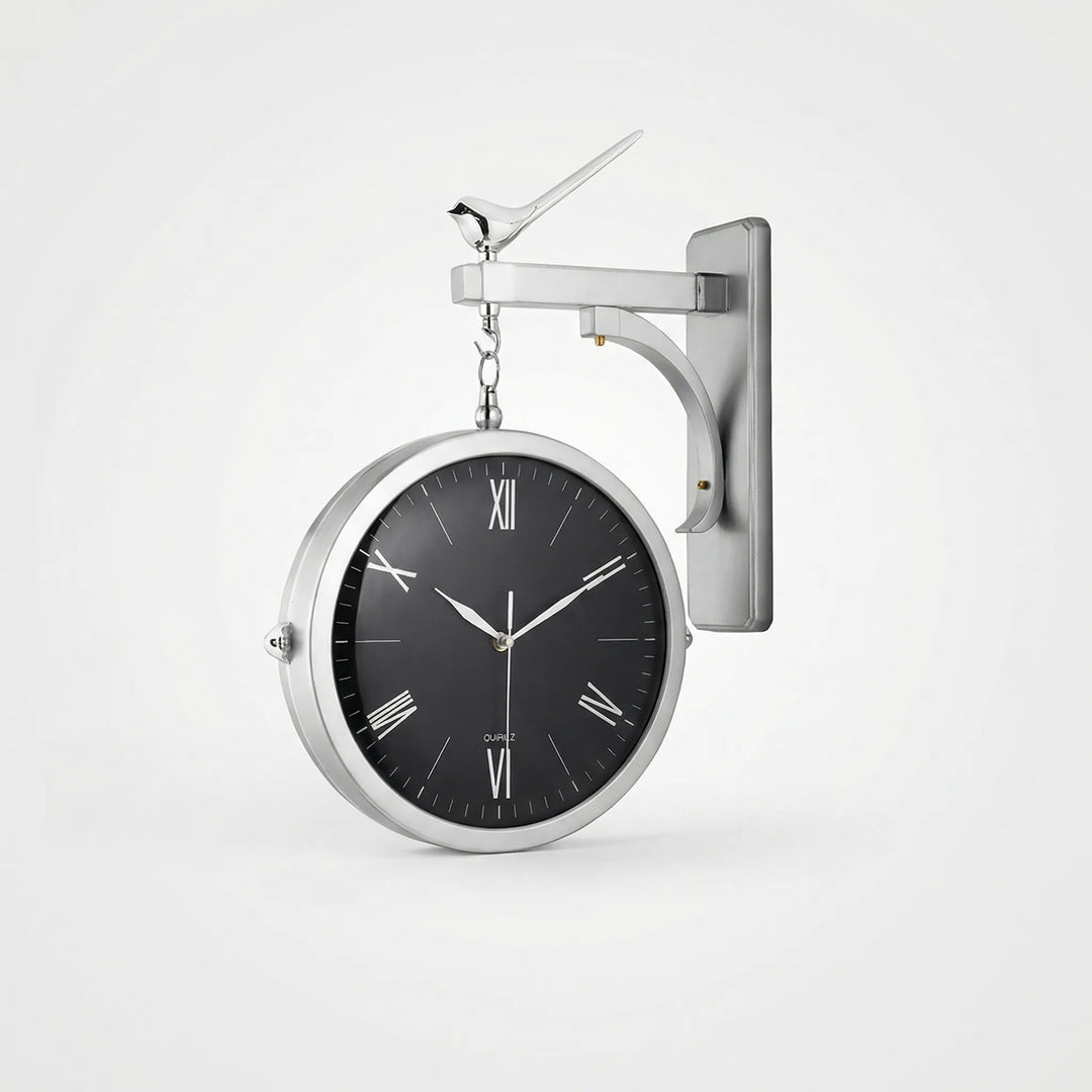 Dubbelzijdige wandklok – ChronoVista
