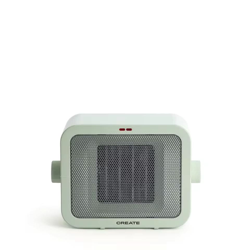Keramische ventilatorkachel 1500W met oververhittingsbeveiliging