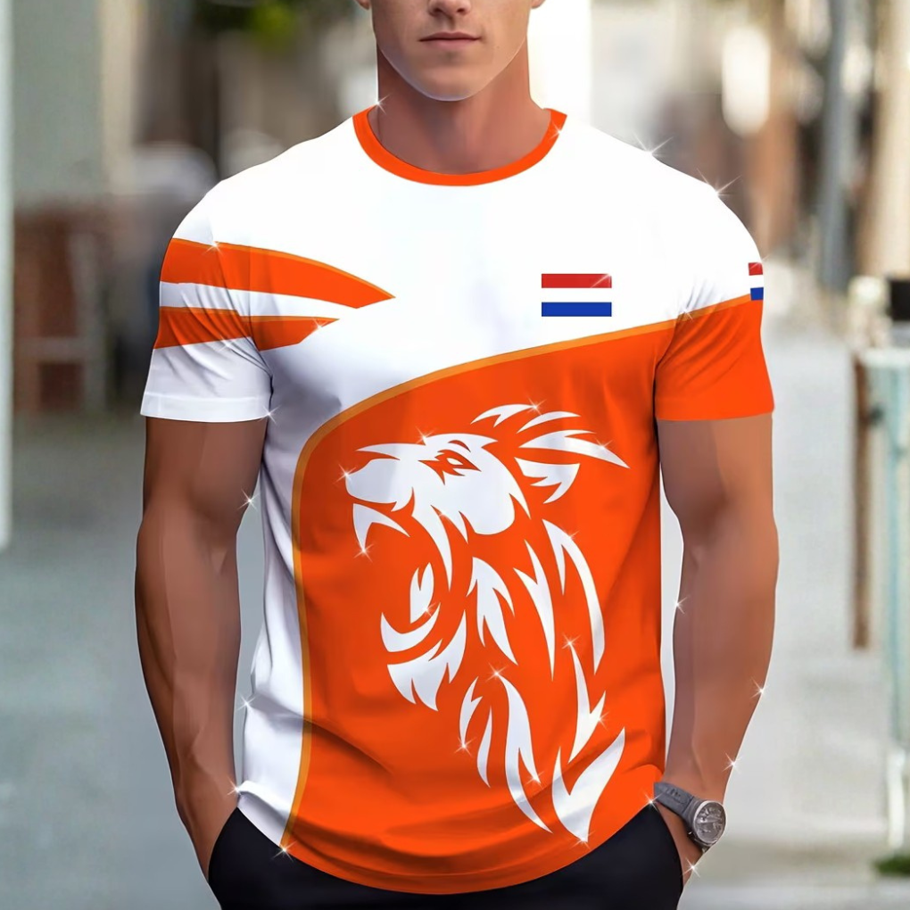 Wk 2026 - Voetbal T-Shirt voor Heren