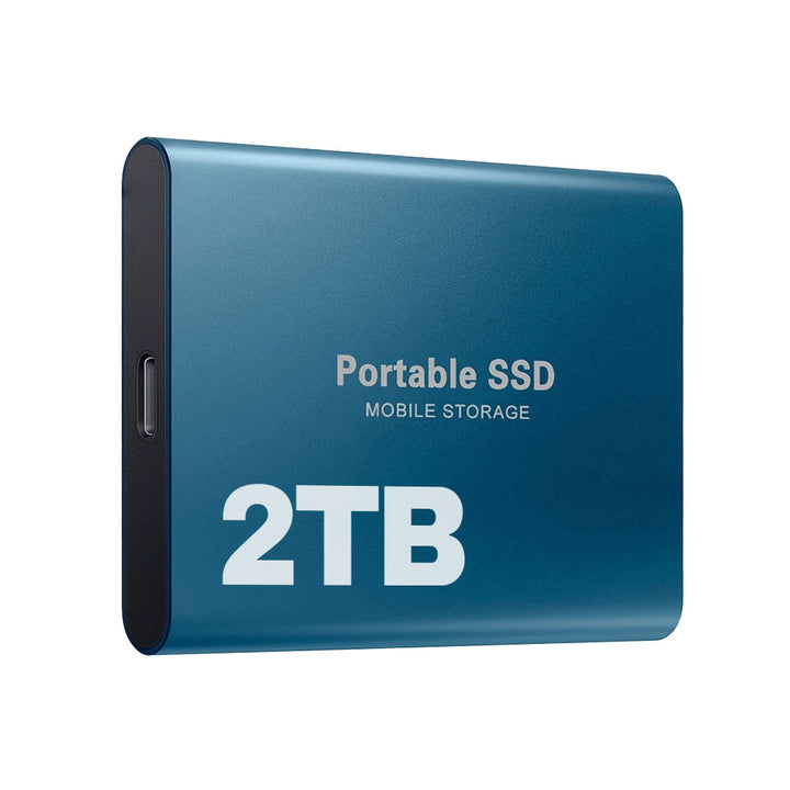 Externe 2 TB SSD met hoge snelheid