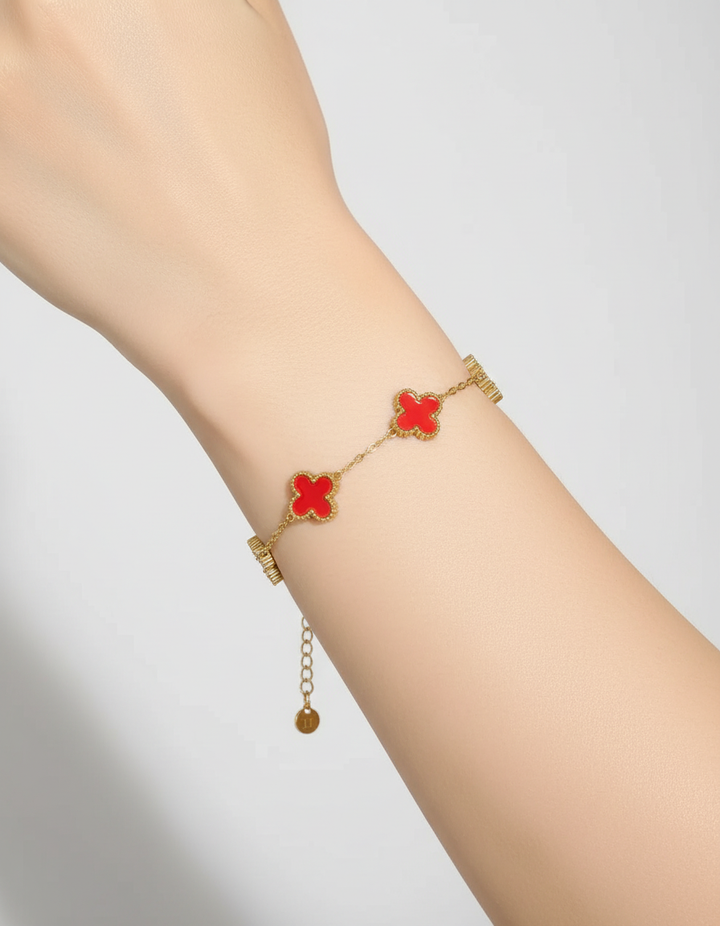 Elegante klavertjes-armband – FlowerShine