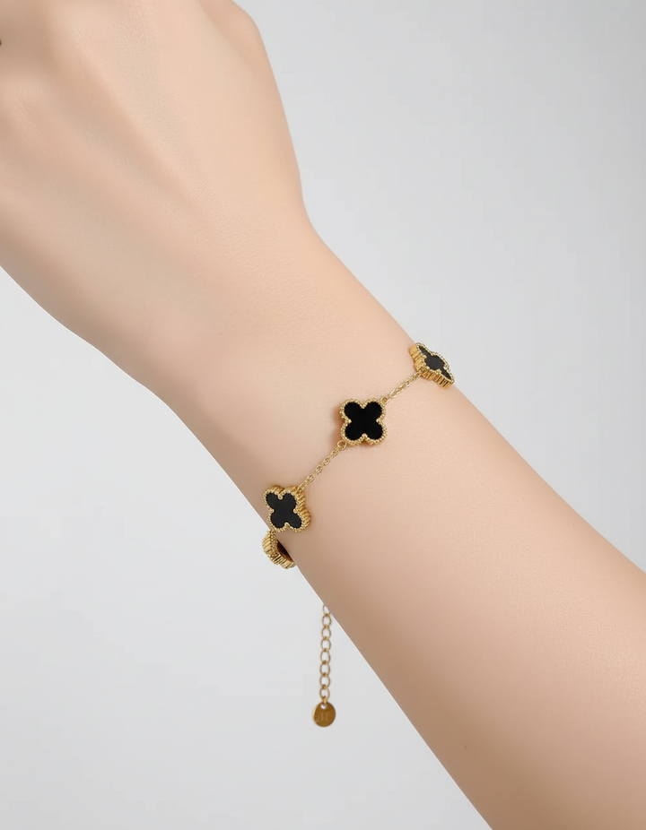 Elegante klavertjes-armband – FlowerShine