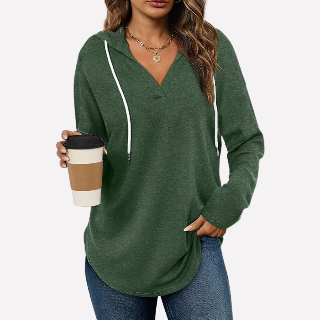 Dames Lange Mouwen Crewneck Sweatshirt
