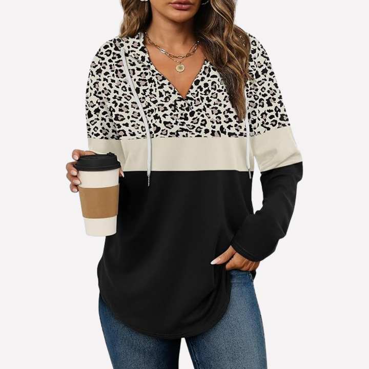 Dames Lange Mouwen Crewneck Sweatshirt