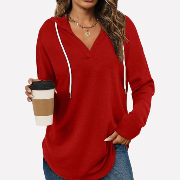 Dames Lange Mouwen Crewneck Sweatshirt