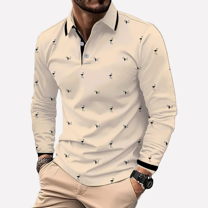 Heren Lange Mouwen Shirt